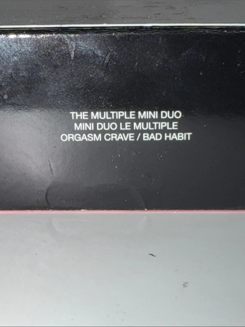 NARS THE MULTIPLE MINI DUO w/ORGASM CRAVE+BAD HABIT 0.12 Oz x 2 NEW IN BOX!